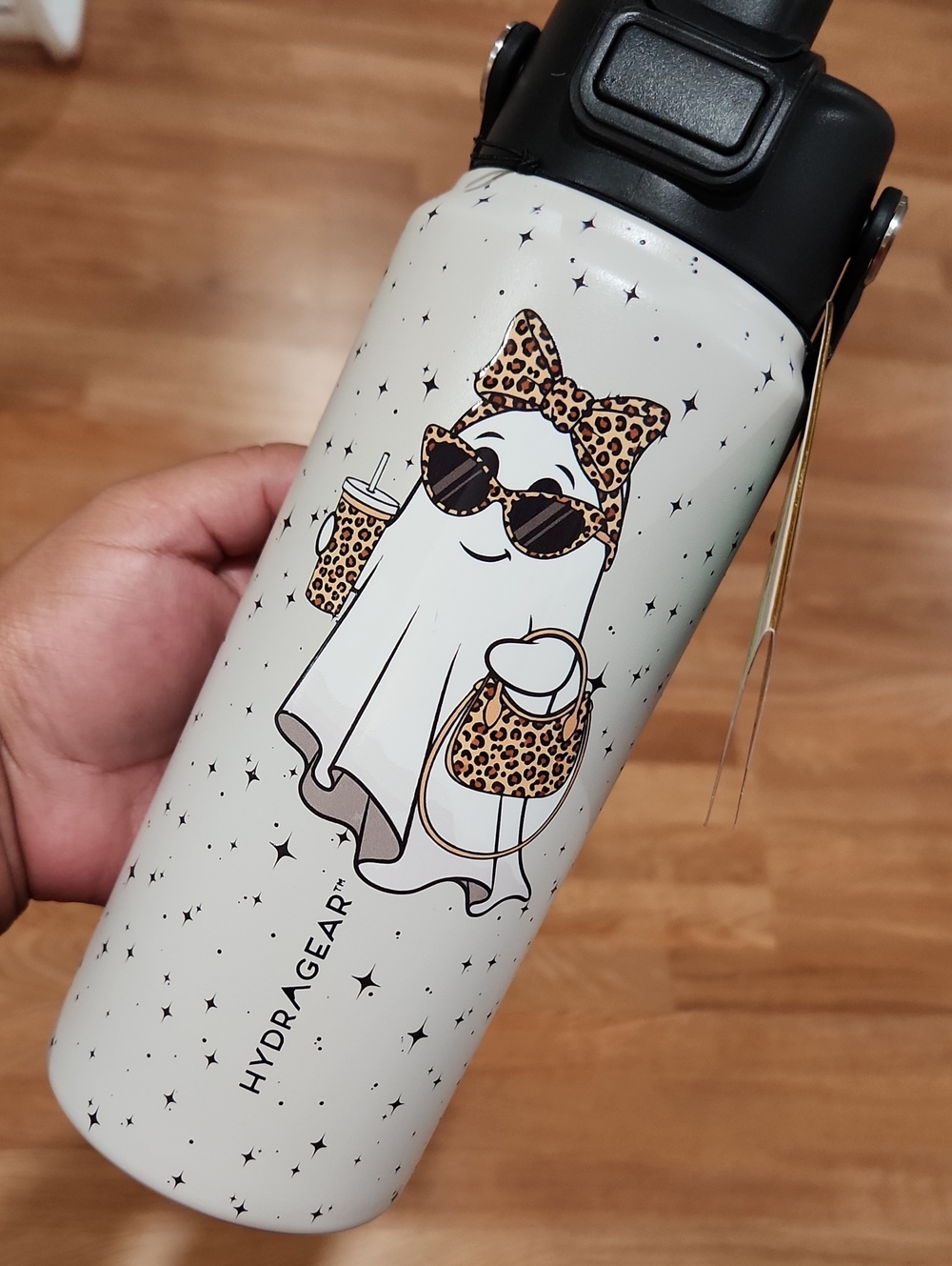 Ghost Theme Water Bottle NWT